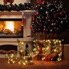 LuxenHome Set of 3 Deer Family Lighted Holiday Decoration Brown - 2 of 4