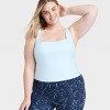 Women's Everyday Soft Square Neck Support Tank Top - All In Motion™ - 3 of 3