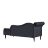 NicBex Velvet Buttons Tufted Nailhead Recliner Sofa with Multifunctional Storage,Upholstered Sleeper Chair for Living Room,Bedroom - 4 of 4