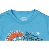 Seven Times Six Nickelodeon Rugrats Little Boy's Chuckie Finster and Tommy Pickles T-Shirt Turquoise - 3 of 3