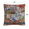 Trademark Fine Art - Masters Fine Art 16 x 16 Decorative Throw Pillow - 4 of 4