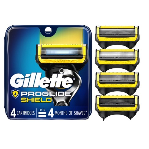Gillette Proglide Shield Men's Razor Blade Refills - 4ct : Target