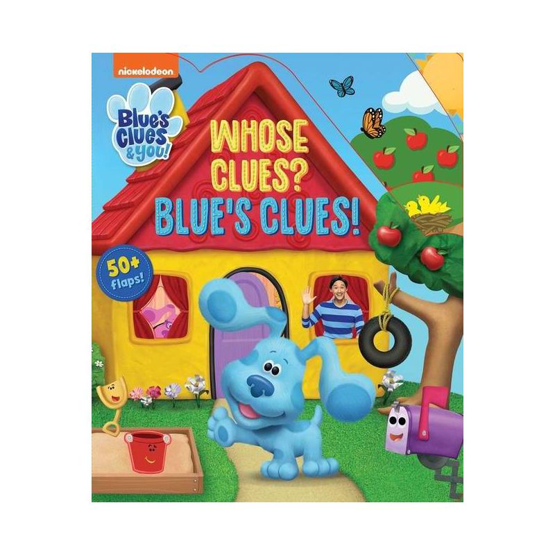 Nickelodeon Blue's Clues & You!: Whose Clues? Blue's Clues! - (Lift-The-Flap) by  Maggie Fischer (Board Book), 1 of 2