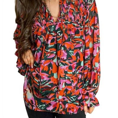 Women's Floral Top - entro