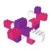 Waloo Sports Jumbo Building Blocks 43pc Set - Pink/Purple/White - image 3 of 4