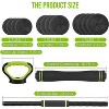 Acekool 4-in-1 Adjustable Dumbbell Weights, 44lb Set, Converts to Barbell, Kettlebell, Push-Up Stand, Octagon Plates for Home Gym - 4 of 4