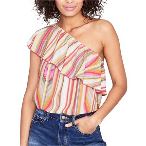 Rachel Roy Womens Third Dime One Shoulder Blouse - 1 of 1