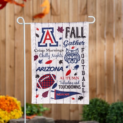 Evergreen University of Arizona Garden Flag 12 x 18 Inches Indoor Outdoor Decor