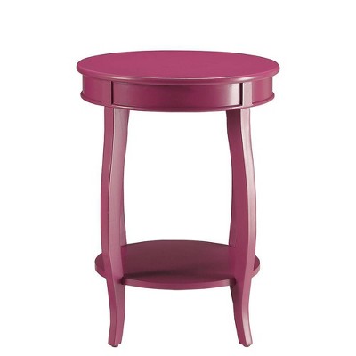 Acme Furniture Aberta Accent Table Purple