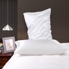 PiccoCasa Luxury Smooth Satin Hidden Zipper Closure Pillowcases 2 Pcs - 3 of 4