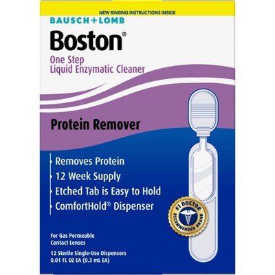 Boston One Step Liquid Enzymatic Cleaner - 12ct – Target Inventory Checker  – BrickSeek