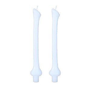 Jollity & Co. - Halloween Themed Bone Taper Candles - Set of 2 Candles - 1 of 2