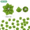 Unique Bargains Artificial Satin Durable Flexible Decorative Mini Ribbon Flowers with Rhinestones 1.2 Inch 200 Pcs - 3 of 4