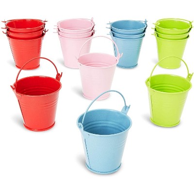 Juvale Small Metal Watering Can with Handles (2.5 in, 16 Pack)