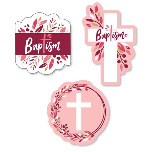 baptism symbols for girls