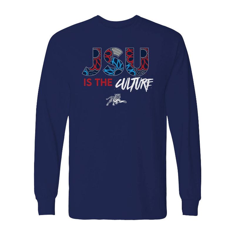 HBCU Culture Shop Jackson State Tigers Long Sleeve T-Shirt, 1 of 2