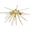 Livex Lighting Tribeca 4 - Light Flush Mount in  Soft Gold/Polished Brass - 2 of 4