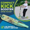 Jovial 2-Wheel Folding Kick Scooter, Adjustable Height, 7" Wheels, Anti-Slip Deck - 2 of 4