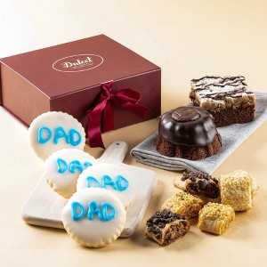 Dulcet Gift Baskets Cookies, Cakes and Rugelah Gift Baskets, Father's Day Gift Baskets for Men, Father, Stepfather, Father-In-Law, Husband & Uncle - 1 of 4