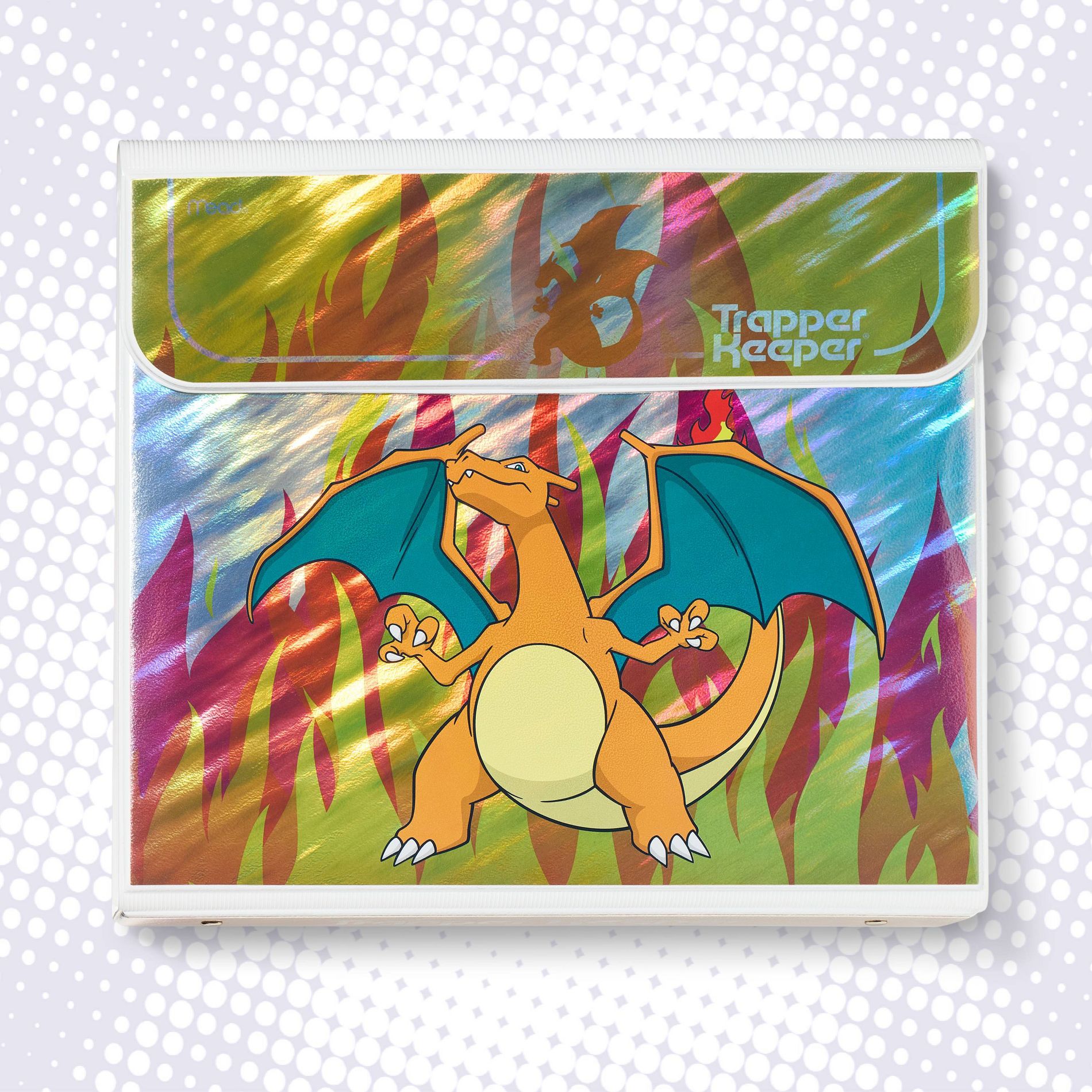 Mead 1" Pokémon Trapper Keeper Ring Binder Charizard - Pokémon x Target