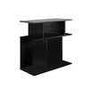 FURNIinspire End Tables Multifunctional Side Table Living Room Sofa Beside Table for Bedroom Office Furniture, Modern, Black, 23.75"*11.75"*23.75" - 4 of 4