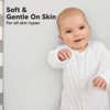 KeaBabies 2pk Soothe Fitted Crib Sheets Neutral, Organic Baby Crib Sheets, Fits Standard Nursery Baby Mattress - 4 of 4