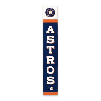 Mlb Houston Astros Baseball Field Metal Panel : Target