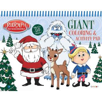 Rudolph Holiday Giant Activity Pad with Stickers