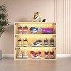 PDTEND 31.1 in. Led Light Shoe Box Three Layers with Glass Doors - 2 of 4