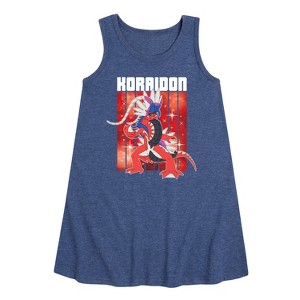 - Pokémon - Koraidon Legend Graphic Sleeveless Aline Dress - 1 of 4