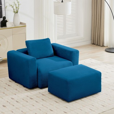 Hyleory Sectional Compression Sofa, Indoor Furniture Convertible Modular Compression Sectional Sofa Set