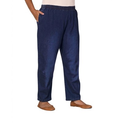 Women's Plus Size Premium Wide Leg Denim Jeans - On The Plus Side