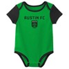 MLS Austin FC Infant Girls' 3pk Bodysuit - 4 of 4