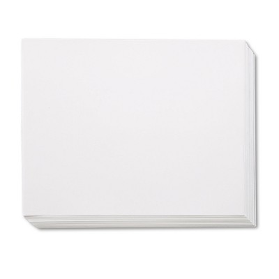 Pacon White Four-Ply Poster Board 28 x 22 100/Carton 104225