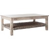 Minerva Coffee Table - White Wash - Safavieh - 3 of 4