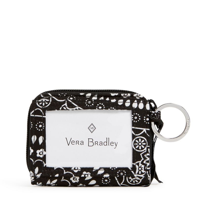 Vera Bradley Women's  Cotton RFID Petite Zip-Around Wallet, 3 of 7