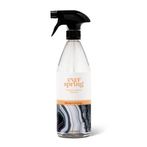 Mandarin & Ginger Granite & Stone Cleaner - 28 fl oz - Everspring