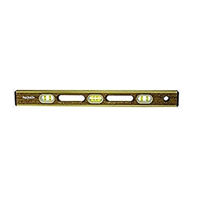 Bon Tool 11-382 Level - Brass Bound - 24-inch W/Hand Holes