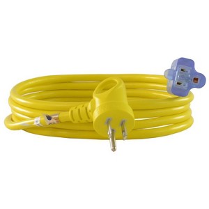 Conntek Indoor or Outdoor 9 ft. L Yellow Extension Cord 16/3 SJTW - 1 of 1