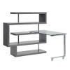 Acme Furniture Buck II Clear Glass Desk - 3 of 4