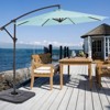 Hyleory Adjustable Octagonal Cantilever Patio Umbrella - Ultimate Shade Solution - 3 of 4