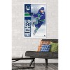 Trends International NHL Vancouver Canucks - Quinn Hughes 20 Framed Wall Poster Prints - 2 of 4
