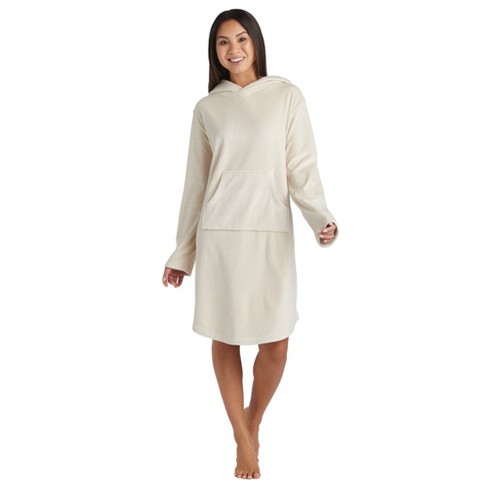 Softies Heathered Marshmallow 42 Hooded Lounger : Target