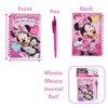 Disney Minnie Mouse Mini Backpack Set for Girls & Toddlers with Journal Notebook and Pen - 12 Inch, Pink - 2 of 4