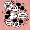 Girls' - Disney - Mickey Mouse Fitted Short Sleeve Graphic T-Shirt - 2 of 4