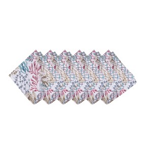 C&F Home Delphina Reef Cotton Napkin Machine Washable Set of 6 - 1 of 4