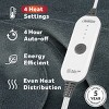 Sunbeam 96"x60" Electric Throw Nordic Premium Mega Size Heated Blanket - 3 of 4