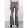 Women's Happi Ultra High Rise Distressed Flare - HIDDEN - 3 of 4