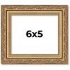 PosterPalooza | 6x5 Wood Antique Frame with UV Acrylic, 4 Finishes: Bronze, Gold, Silver, and Black - 2 of 4