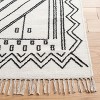 Kilim With Fringes KLM526 Hand Loomed Rugs - Safavieh - 3 of 4